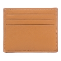 Avvenice - Premium Leather Credit Card Holder - Canyon Black - Handmade in Italy - Exclusive Luxury Collection