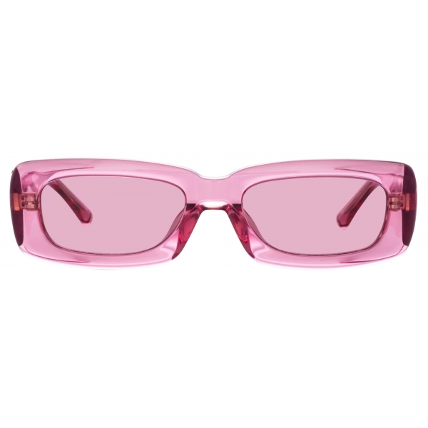 The Attico - Occhiali da Sole Mini Marfa in Rosa - Occhiali da Sole - Official - The Attico Eyewear by Linda Farrow