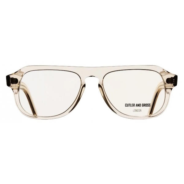 Cutler & Gross - 0822V3 Aviator Optical Glasses - Large - Granny Chic - Luxury - Cutler & Gross Eyewear