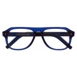 Cutler & Gross - 0822V3 Aviator Optical Glasses - Large - Classic Navy Blue - Luxury - Cutler & Gross Eyewear