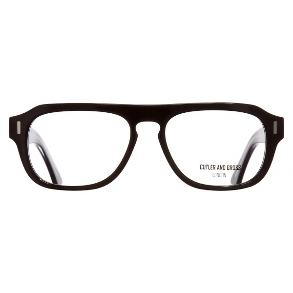 Cutler & Gross - 1319 Aviator Optical Glasses - Black - Luxury - Cutler & Gross Eyewear