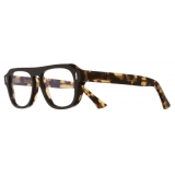 Cutler & Gross - 1319 Aviator Optical Glasses - Black on Camo - Luxury - Cutler & Gross Eyewear