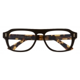 Cutler & Gross - 1319 Aviator Optical Glasses - Black on Camo - Luxury - Cutler & Gross Eyewear