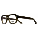 Cutler & Gross - 1319 Aviator Optical Glasses - Olive - Luxury - Cutler & Gross Eyewear