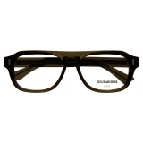 Cutler & Gross - 1319 Aviator Optical Glasses - Olive - Luxury - Cutler & Gross Eyewear