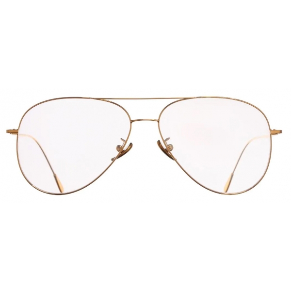Cutler & Gross - 1266 Plated Aviator Optical Glasses - Palladium Plated - Luxury - Cutler & Gross Eyewear
