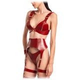 Belarex - Reggicalze Rome - Rosso Scuro - Reggicalze - Lingerie - Luxury Exclusive Collection