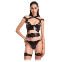 Belarex - Cintura Zurich - Nero - Reggicalze - Lingerie - Luxury Exclusive Collection