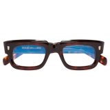 Cutler & Gross - 9325 Rectangle Optical Glasses - Dark Turtle - Luxury - Cutler & Gross Eyewear