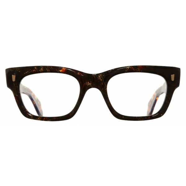 Cutler & Gross - 1391 Rectangle Optical Glasses - Brush Stroke - Luxury - Cutler & Gross Eyewear