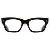 Cutler & Gross - 1391 Rectangle Optical Glasses - Black on Blue - Luxury - Cutler & Gross Eyewear