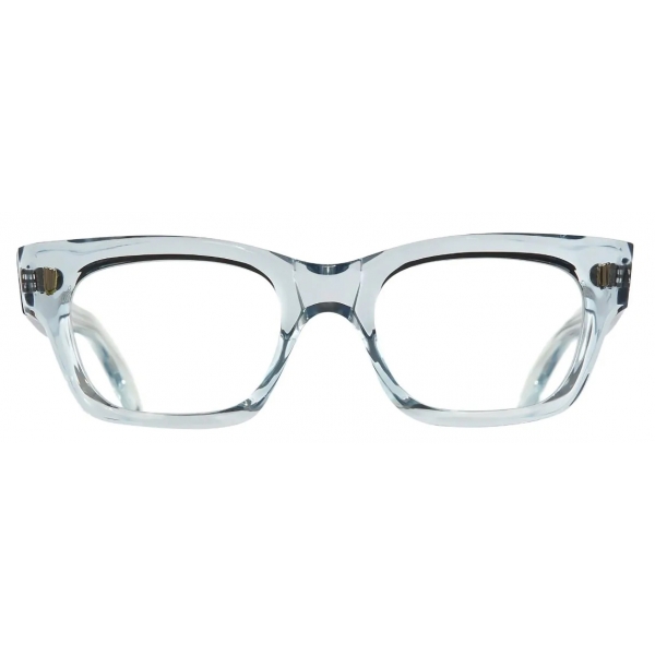 Cutler & Gross - 1391 Rectangle Optical Glasses - Homesick Blue - Luxury - Cutler & Gross Eyewear