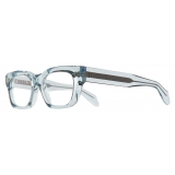 Cutler & Gross - 1391 Rectangle Optical Glasses - Homesick Blue - Luxury - Cutler & Gross Eyewear