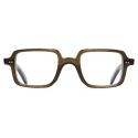 Cutler & Gross - GR02 Rectangle Optical Glasses - Olive - Luxury - Cutler & Gross Eyewear