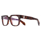 Cutler & Gross - The Great Frog Lucky Diamond II Rectangle Optical Glasses - Dark Turtle - Luxury - Cutler & Gross Eyewear