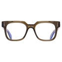 Cutler & Gross - The Great Frog Lucky Diamond II Rectangle Optical Glasses - Olive - Luxury - Cutler & Gross Eyewear