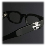 Cutler & Gross - The Great Frog Soaring Eagle Rectangle Optical Glasses - Black - Luxury - Cutler & Gross Eyewear