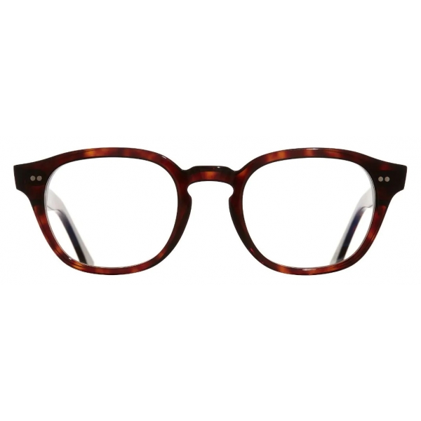 Cutler & Gross - 1380 Blue Light Filter Rectangle Optical Glasses - Dark Turtle - Luxury - Cutler & Gross Eyewear