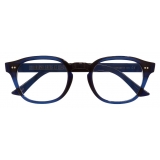 Cutler & Gross - 1380 Blue Light Filter Rectangle Optical Glasses - Classic Navy Blue - Luxury - Cutler & Gross Eyewear