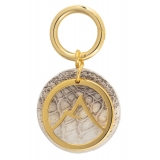 Avvenice - Crocodile Pendant - Himalaya - Keychain - Handmade in Italy - Exclusive Luxury Collection