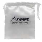 Avvenice - Portacarte di Credito in Pelle Premium - Bianco - Handmade in Italy - Exclusive Luxury Collection