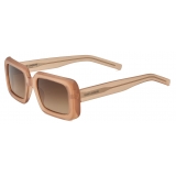 Yves Saint Laurent - Occhiali da Sole SL 534 Sunrise - Albicocca Opale Marrone Sfumato - Saint Laurent Eyewear