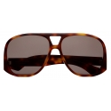 Yves Saint Laurent - SL 652 Solace - Medium Havana Black - Sunglasses - Saint Laurent Eyewear