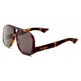 Yves Saint Laurent - Occhiali da Sole SL 652 Solace - Avana Media Nero - Saint Laurent Eyewear