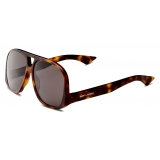 Yves Saint Laurent - SL 652 Solace - Medium Havana Black - Sunglasses - Saint Laurent Eyewear