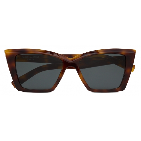 Yves Saint Laurent - SL 657 - Medium Havana Black - Sunglasses - Saint Laurent Eyewear