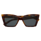 Yves Saint Laurent - SL 657 - Medium Havana Black - Sunglasses - Saint Laurent Eyewear