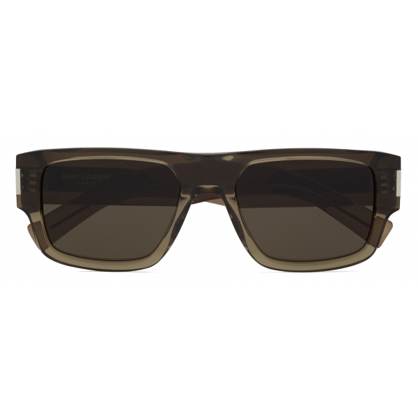 Yves Saint Laurent - SL 659 - Transparent Taupe Silver Grey - Sunglasses - Saint Laurent Eyewear