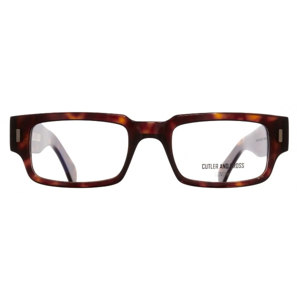 Cutler & Gross - 1325 Rectangle Optical Glasses - Dark Turtle - Luxury - Cutler & Gross Eyewear