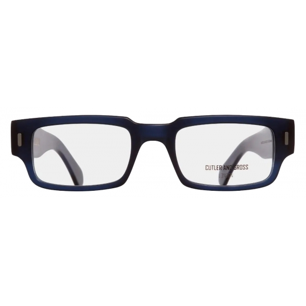 Cutler & Gross - 1325 Rectangle Optical Glasses - Classic Navy Blue - Luxury - Cutler & Gross Eyewear