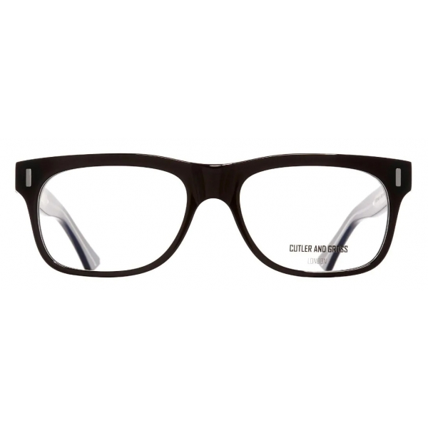 Cutler & Gross - 1362 Rectangle Optical Glasses - Black - Luxury - Cutler & Gross Eyewear