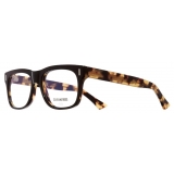 Cutler & Gross - 1362 Rectangle Optical Glasses - Black on Camo - Luxury - Cutler & Gross Eyewear