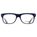 Cutler & Gross - 1362 Rectangle Optical Glasses - Classic Navy Blue - Luxury - Cutler & Gross Eyewear