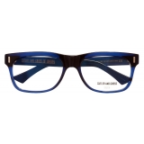 Cutler & Gross - 1362 Rectangle Optical Glasses - Classic Navy Blue - Luxury - Cutler & Gross Eyewear