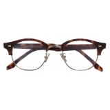 Cutler & Gross - 1333 Browline Optical Glasses - Dark Turtle - Luxury - Cutler & Gross Eyewear