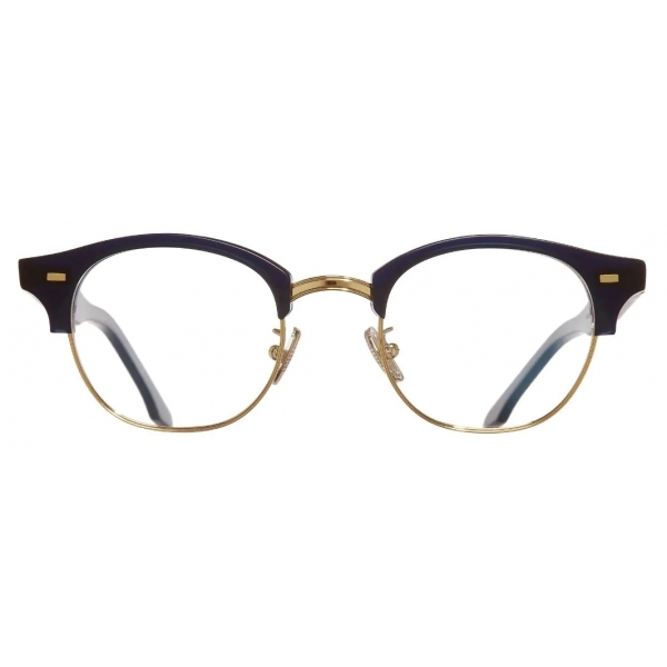 Cutler & Gross - 1333 Browline Optical Glasses - Classic Navy Blue - Luxury - Cutler & Gross Eyewear