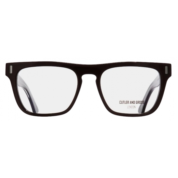 Cutler & Gross - 1320 D-Frame Optical Glasses - Black - Luxury - Cutler & Gross Eyewear