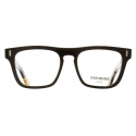 Cutler & Gross - 1320 D-Frame Optical Glasses - Black on Camo - Luxury - Cutler & Gross Eyewear