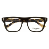 Cutler & Gross - 1320 D-Frame Optical Glasses - Black on Camo - Luxury - Cutler & Gross Eyewear