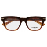 Cutler & Gross - 1355 D-Frame Optical Glasses - Whiskey - Luxury - Cutler & Gross Eyewear