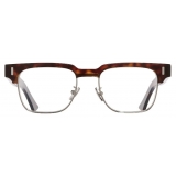 Cutler & Gross - 1332 Browline Optical Glasses - Dark Turtle - Luxury - Cutler & Gross Eyewear