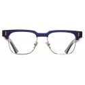 Cutler & Gross - 1332 Browline Optical Glasses - Classic Navy Blue - Luxury - Cutler & Gross Eyewear