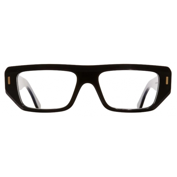 Cutler & Gross - 1367 Browline Optical Glasses - Black on Blue - Luxury - Cutler & Gross Eyewear