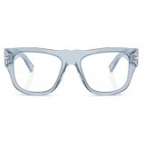 Persol - PO3294V - Azzurro Trasparente - Occhiali da Vista - Persol Eyewear