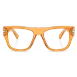 Persol - PO3294V - Arancione Trasparente - Occhiali da Vista - Persol Eyewear