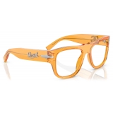 Persol - PO3294V - Arancione Trasparente - Occhiali da Vista - Persol Eyewear